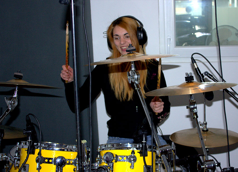 Verry on Drums, xcube Studios
